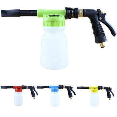 car snow foam gun/car cleaning foam spray gun/high pressure car wash lance