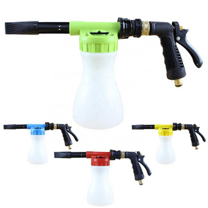 high pressure  car wash  garden hose  adjustable  nozzle foam  gun