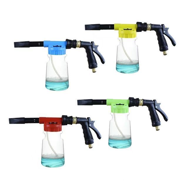 Adjustable Hose Wash Sprayer with Adjustment Ratio Dial Foam Blaster Fit Foam Cannon Attaches to Any Garden Hose