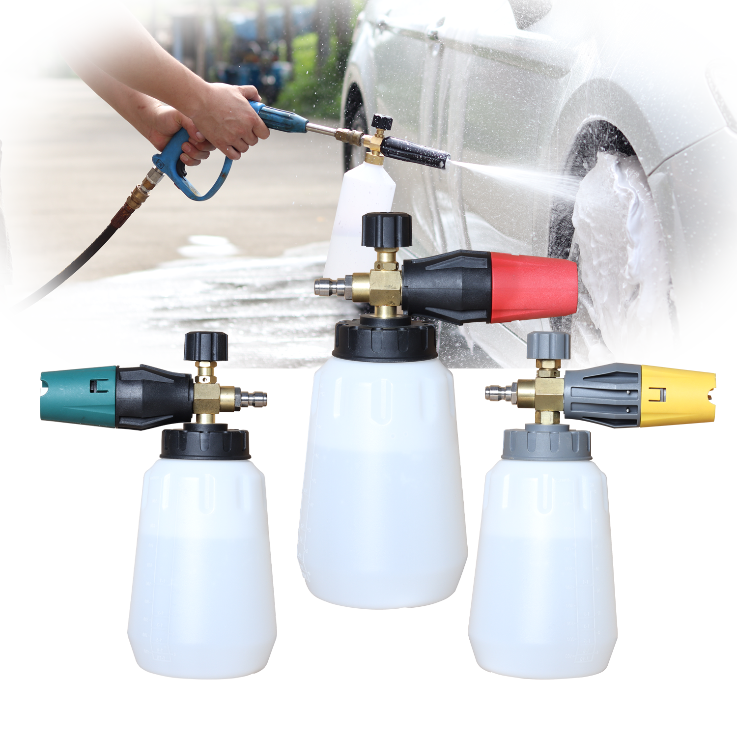 foam sprayer car wash foaming gun pressure washer gun snow foam lance