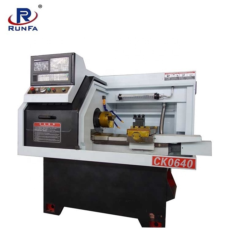 CK0640 Smaller Metal Turning Lathe Low Cost CNC Machine  CNC Lathe