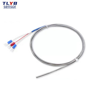 PT100 temperature sensor waterproof, anticorrosive and high temperature resistant probe temperature measuring wire