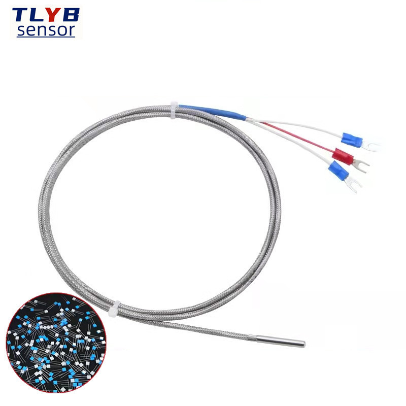 PT100 temperature sensor waterproof, anticorrosive and high temperature resistant probe temperature measuring wire