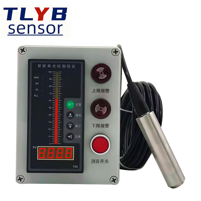 Input level transmitter water level meter 4-20MA sensor static pressure control fire tank water tank display