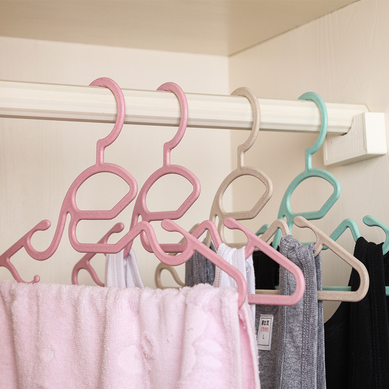 Japanese style wardrobe clothes hanger eco clothing rack for kids