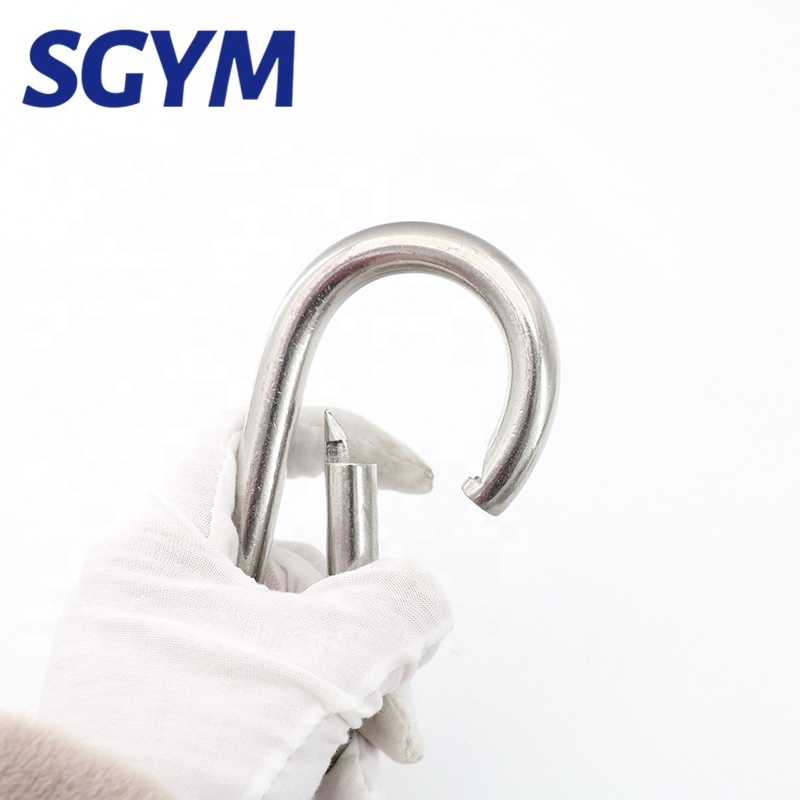 High Quality Stainless Steel 304/316 Snap Hooks DIN5299C Spring Hook Carabiner