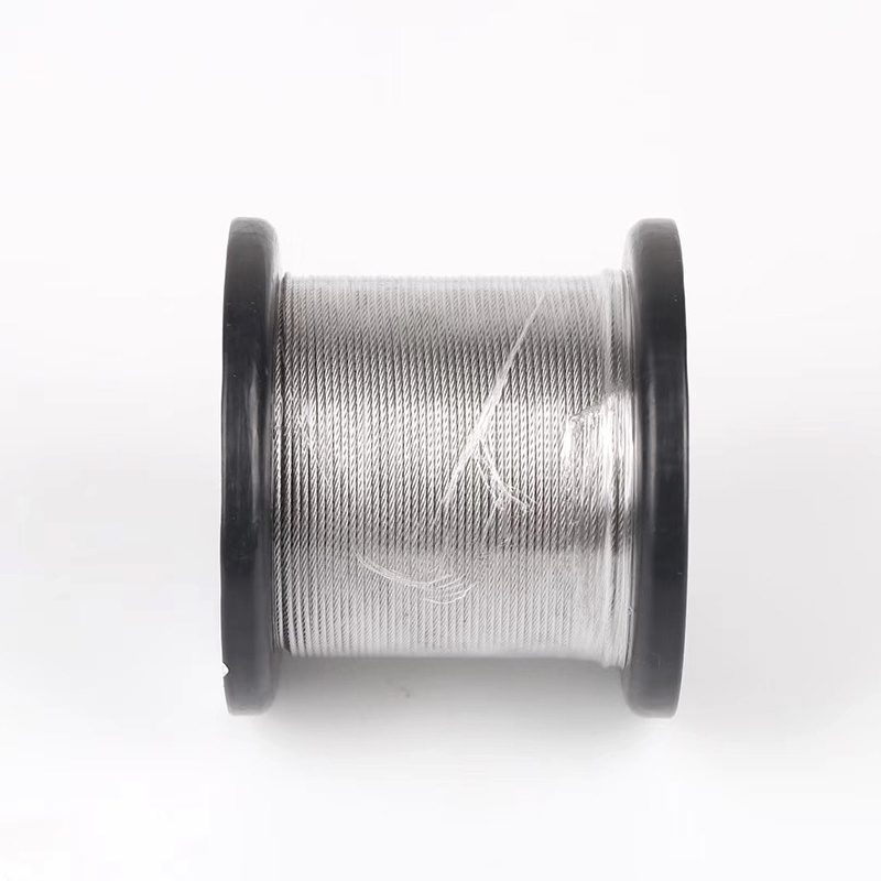 316 Stainless Steel Wire Rope 7*7/7*19 Structure For Fence Diameter 1/8'' Cable