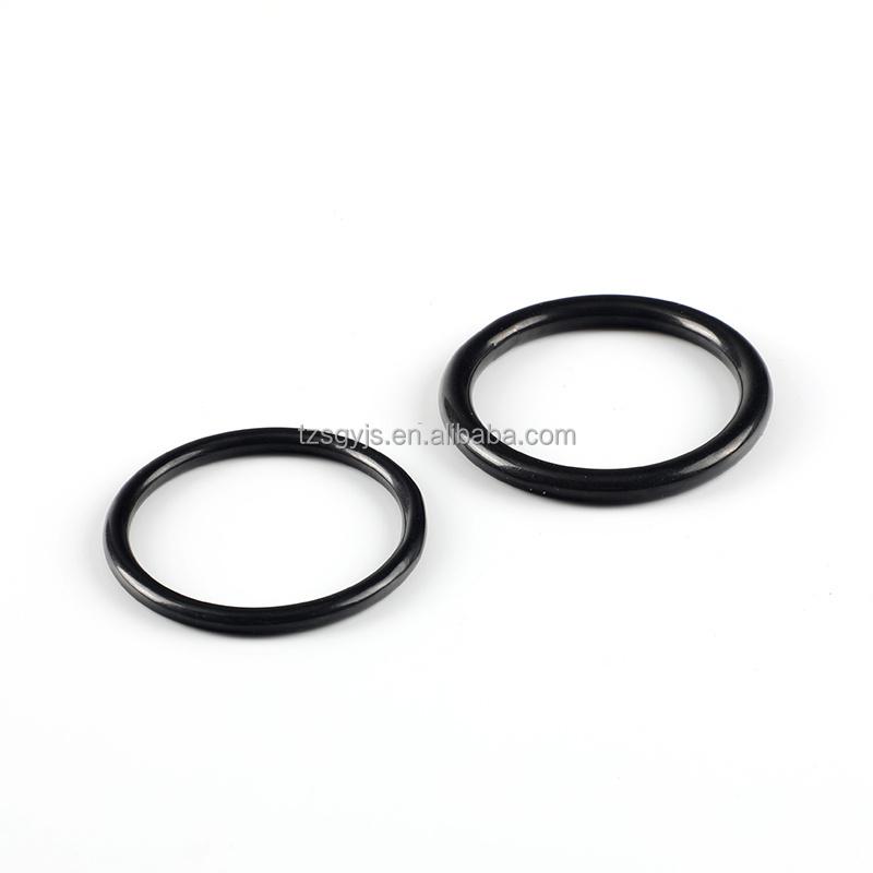 Stainless Steel O Ring Welded Boiled Black Customized Welded Round Ring SS304/316 Marine Metal Ring