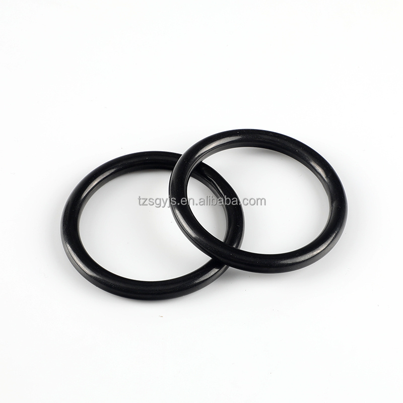 Stainless Steel O Ring Welded Boiled Black Customized Welded Round Ring SS304/316 Marine Metal Ring