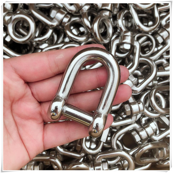 Hexagon Socket Head Pin Dee Shackle Stainless Steel 316 Marine Rigging Hardware M6/M8/10/M16