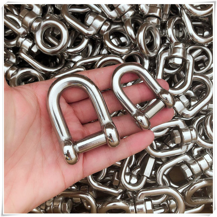 Hexagon Socket Head Pin Dee Shackle Stainless Steel 316 Marine Rigging Hardware M6/M8/10/M16