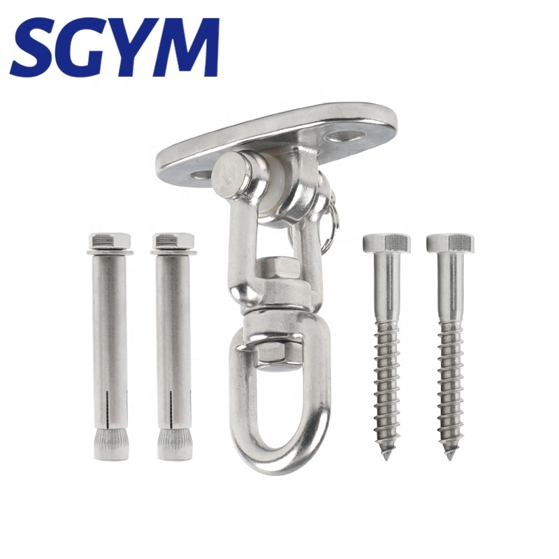 Heavy Duty 360 Degree Swivel Stainless Steel Ceiling Swing Hook hanger