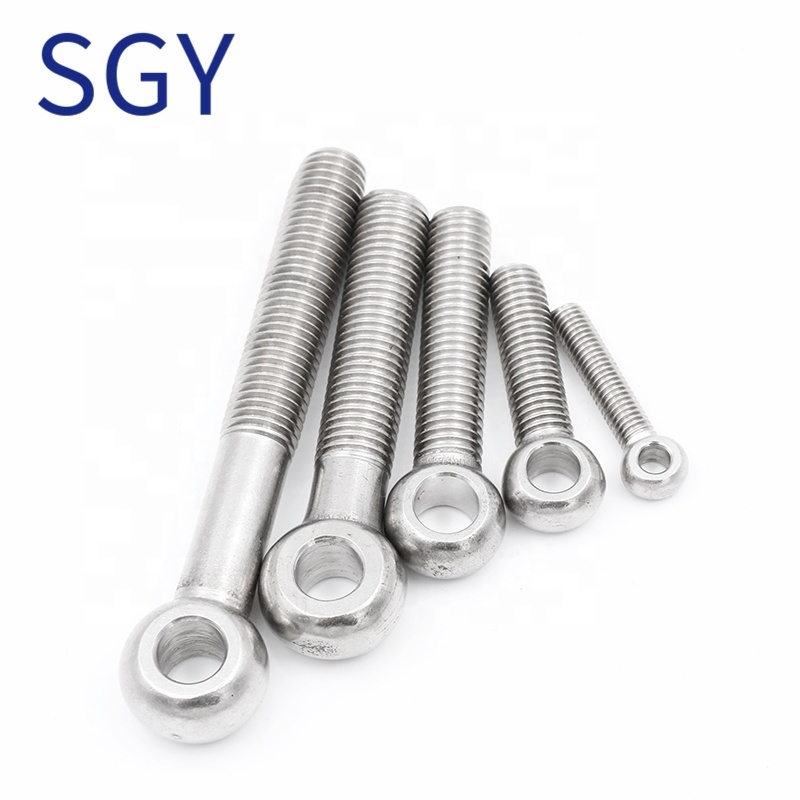 High quality stainless steel Screw GB798 lifting m5 m6 m8 m10 m12 m16m20 eye bolt