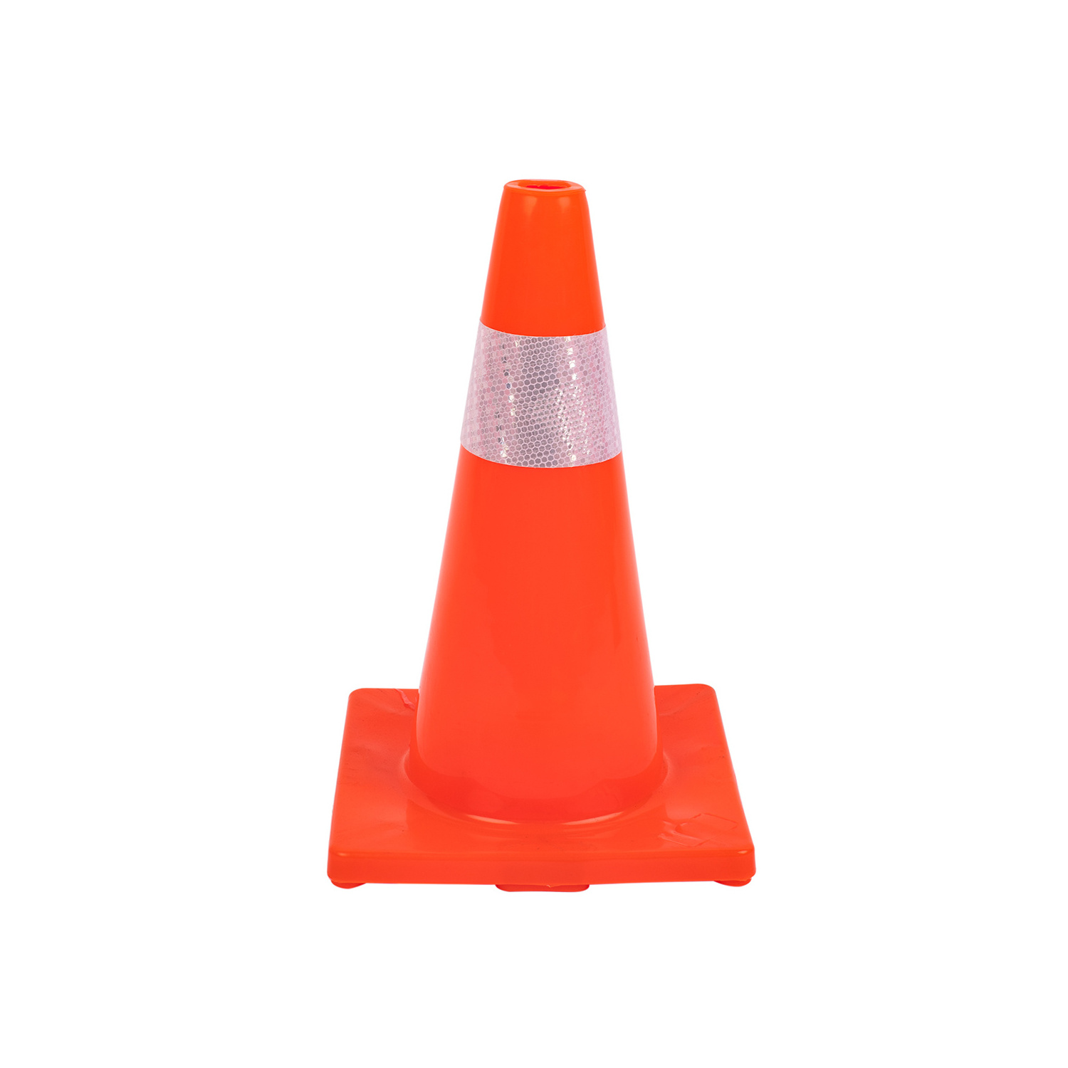 12 inches 30cm Traffic Safety Cones  with Reflective Collars, Durable PVC Orange Construction Cones for Home Road Parking Use