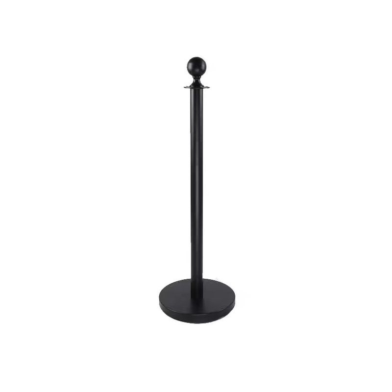 Low Price Stainless Steel Queue Stanchion Pole , Retractable Concert Crowd Control Barrier Queue Stand