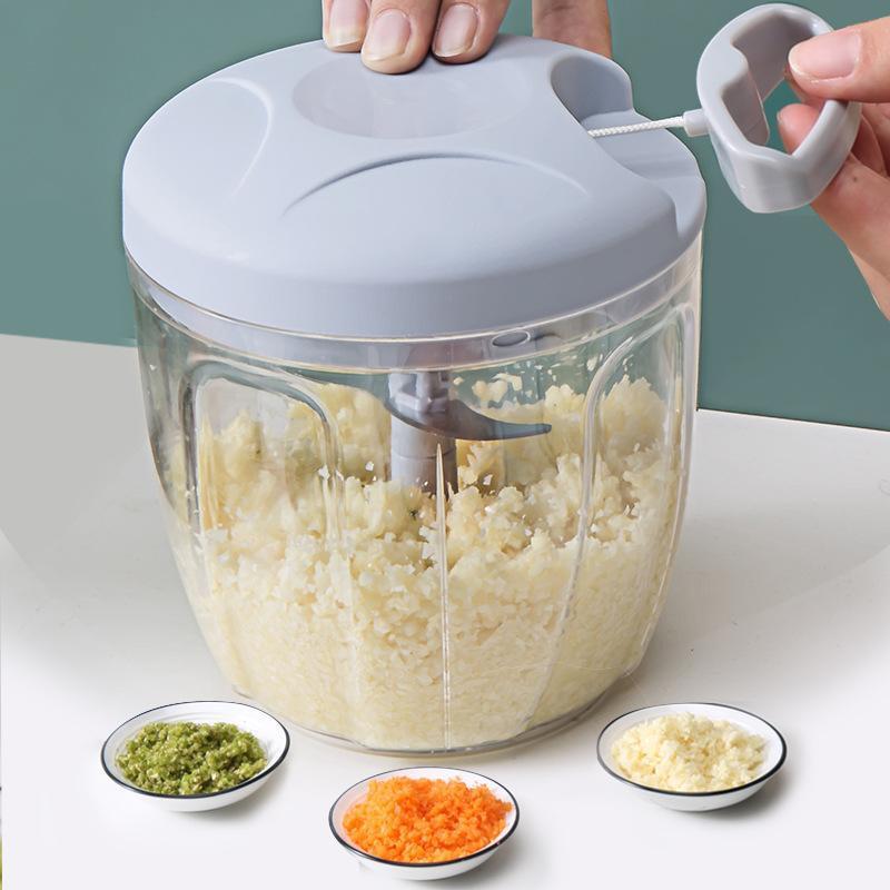 Kitchen Accessories Tool Multifunction Hand Pull Mini Manual Vegetable Slicer 4 Blade Vegetable Chopper Cutter Kitchen Gadgets