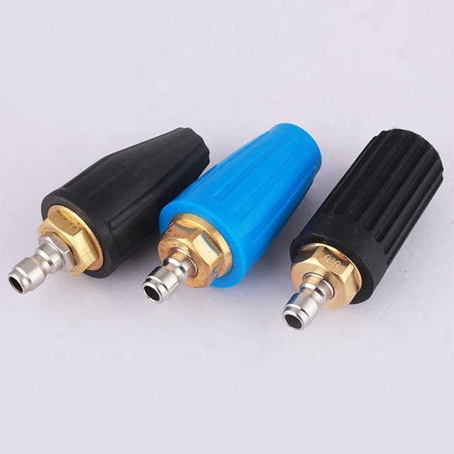 Black Connector Car Washing Nozzle Adjustable Spray Nozzle for High Pressure Washer  Water Jet Cleaner Lance