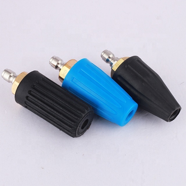 Black Connector Car Washing Nozzle Adjustable Spray Nozzle for High Pressure Washer  Water Jet Cleaner Lance