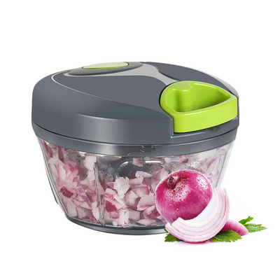 Kitchen Accessories Mini Manual Vegetable Fruit Garlic Blender Garlic Cutter Ginger Onion Meat Shredder Hand Pull Chopper