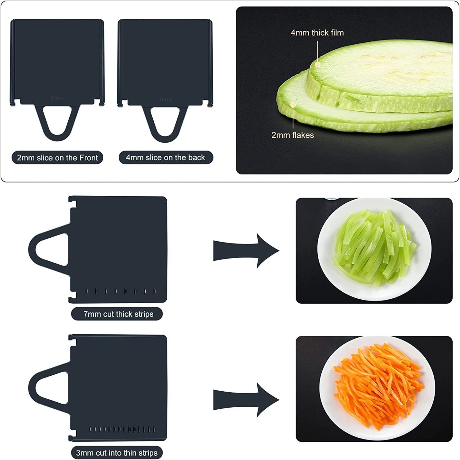 Factory Price Multifunctional vegetable Stainless Steel Cutter Mandoline slicer