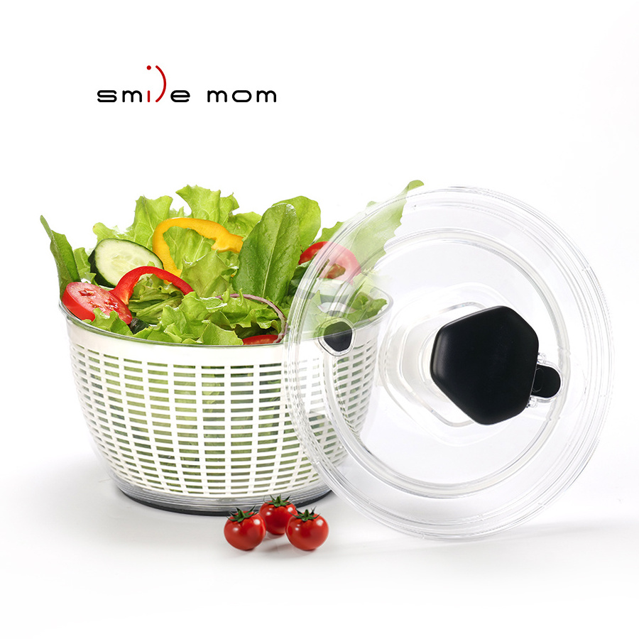 Household Good Grips Large Stainless Steel Salad Spinner Vegetable Washer Spinner Dryer