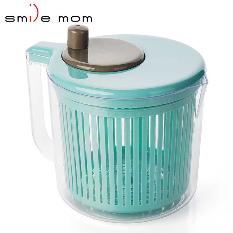 kitchen plastic vegetable mini salad spinner dryer vegetable spinner