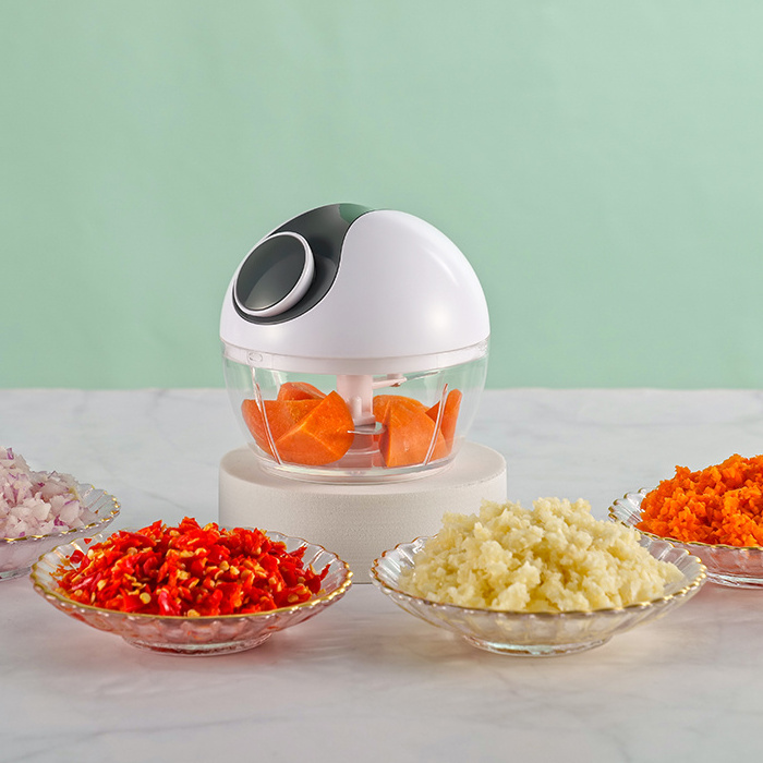 mini manual blender hand pull meat garlic chopper quick pull nut onion salad vegetable cutter veggie chopper