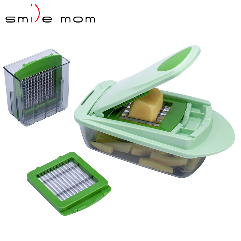 Multifunctional Hand Held Pess Vegetable Onion Potato Cutter Mandoline Slicer Grinder Manual Vegetable Chopper