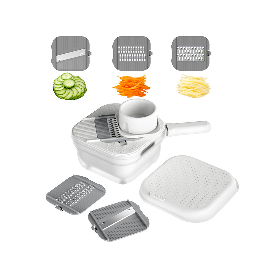 Multifunctional Kitchen gadget Onion Dicer Food Slicer Potatoes Peeler Julienne Cutter Vegetable Chopper