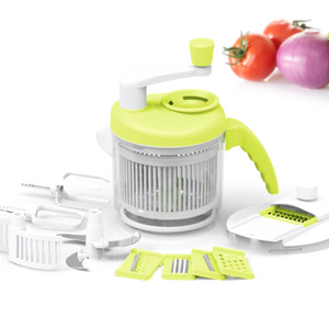 Multifunctional Kitchen Food Processor - Plastic Shredder - Manual Onion Chopper - Vegetable Pro Slicer - Kitchen Accessories