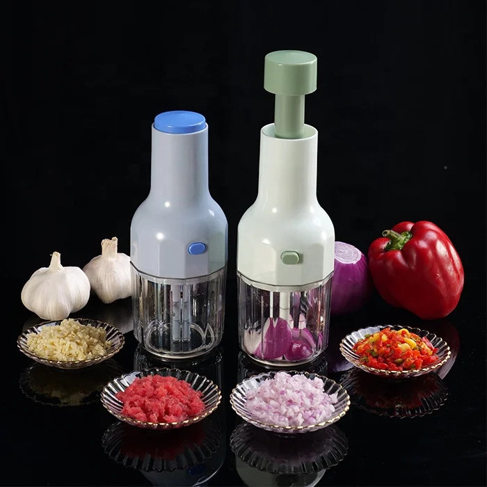 Kitchen gadget restaurant mini manual press garlic vegetable chopper machine onion chopper cutter