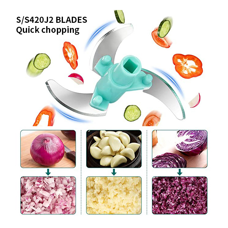 Best selling products 2022 in usa kitchen accessory mini vegetable pull chopper slicer