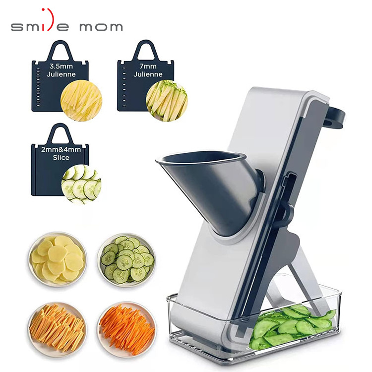 Kitchen Gadget Stainless Steel Blade Vegetable Fruit Chopper Grater Potato Cutter Mandoline Slicer Shredder