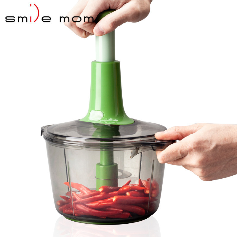 hand held vegetable food chopper manual salad maker