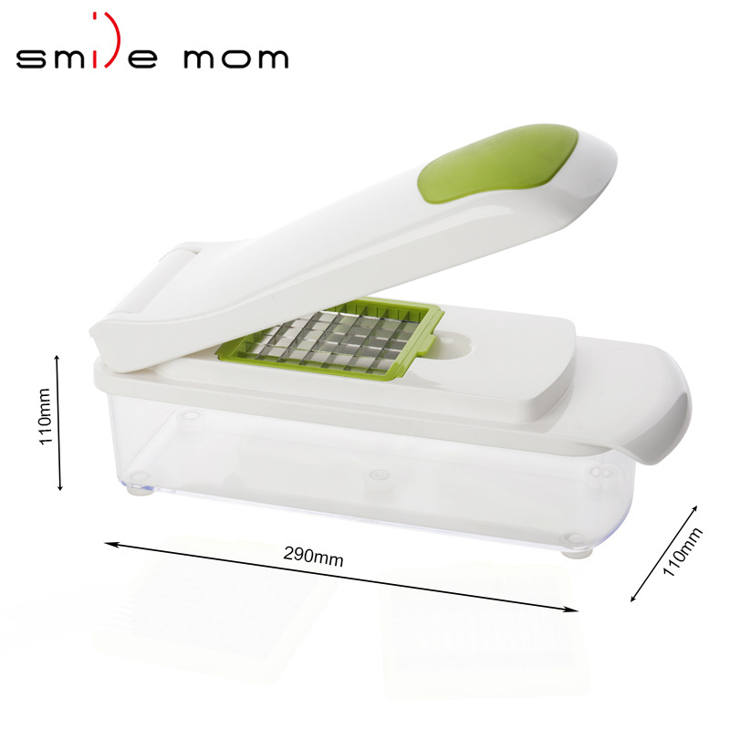 Smile mom wholesale kitchen accessories vegetable dicer cutter slicer fruits food chopper