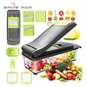 Smile mom wholesale kitchen accessories vegetable dicer cutter slicer fruits food chopper