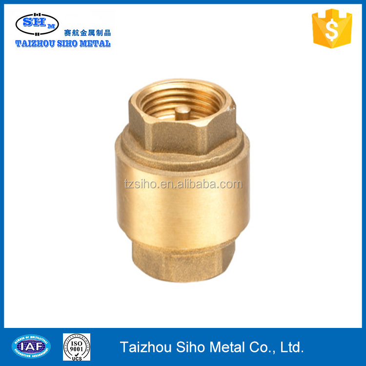 brass swing check valve