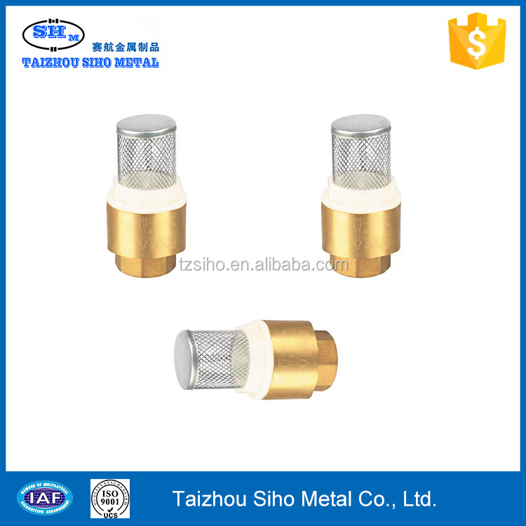 brass swing check valve