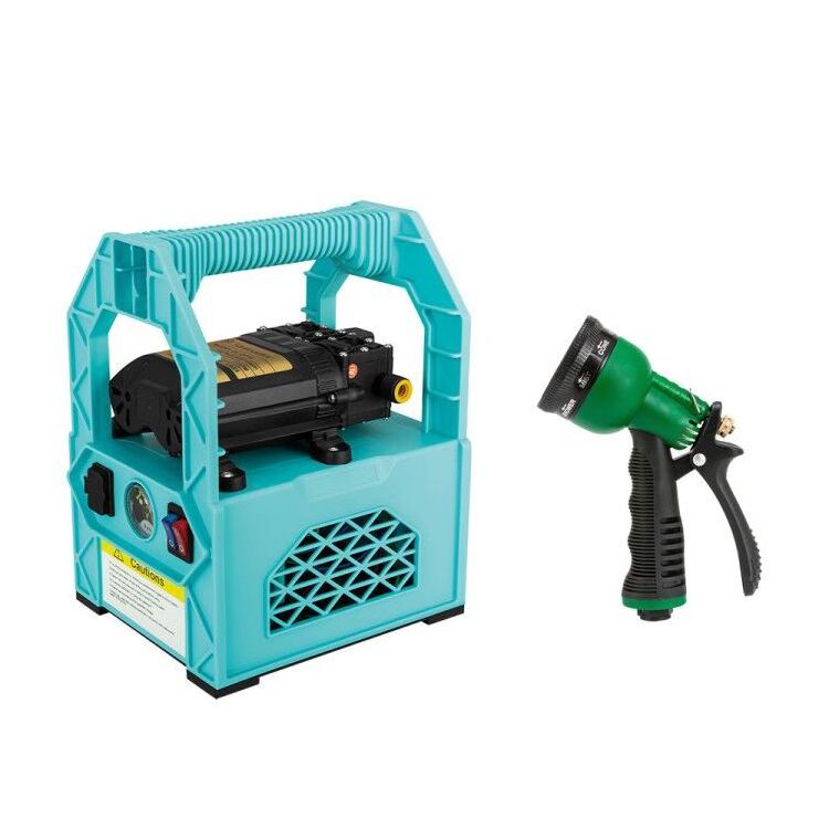 Hand washing machine 12v portable high pressure car washer with pump