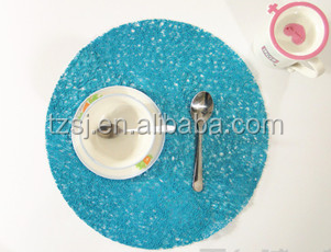 pvc new style place mat/adiabatic table mat/anti-slip plastic placemat DISH MAT Tableware pad