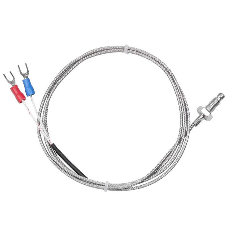 M6 screw thread industry probe temperature sensor furnace E K j type thermocouple