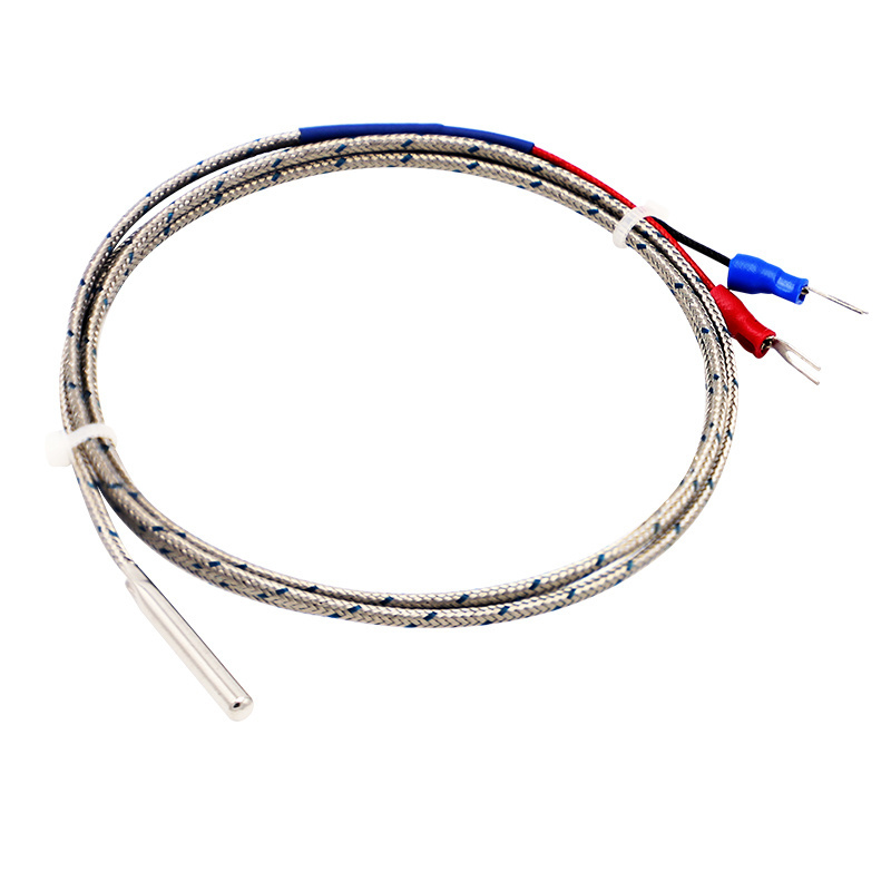 2/3 Wires 1200c k-type thermocouple small probe Temperature Sensor