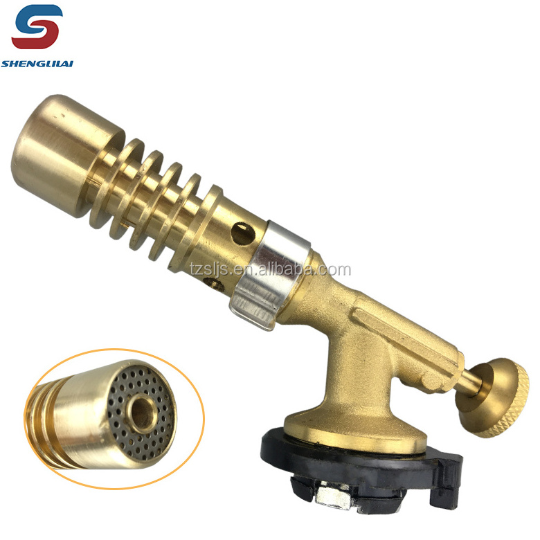 2023 new portable brazing torch high quality low price brass flame gun butane gas torch gas cutting torch