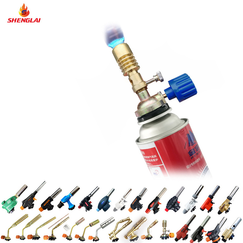 SLL 9008 Brass Lab Premium Bunsen Burner Butane Cartridge Torch Design  PortableTorch for Outdoor Camping or Lab