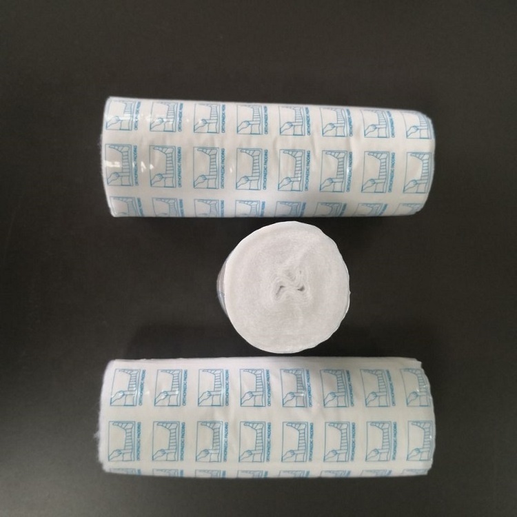 Disposable Consumables  Gypsum Plaster of Paris Bandage Rolls  ORTHOPAEDIC NATURAL COTTON WOOL