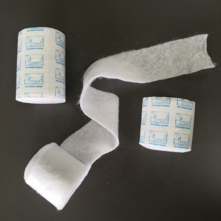 Disposable Consumables  Gypsum Plaster of Paris Bandage Rolls  ORTHOPAEDIC NATURAL COTTON WOOL