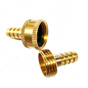 Garden Hose Connectors 5/8" Barb x 3/4" Female GHT Thread Swivel Round coupling