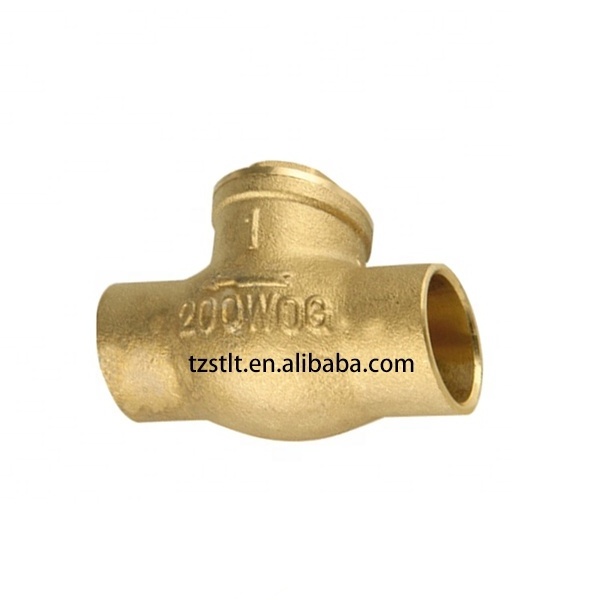 1/2 inch BSP NPT Brass Water Pump Foot Check Valve Brass bottom foot swing check valve