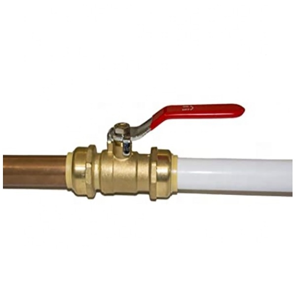 1/2inch 3/4inch 1inch Brass push FIT full port ball valves