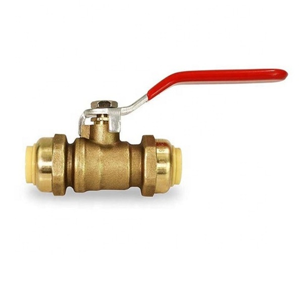 1/2inch 3/4inch 1inch Brass push FIT full port ball valves